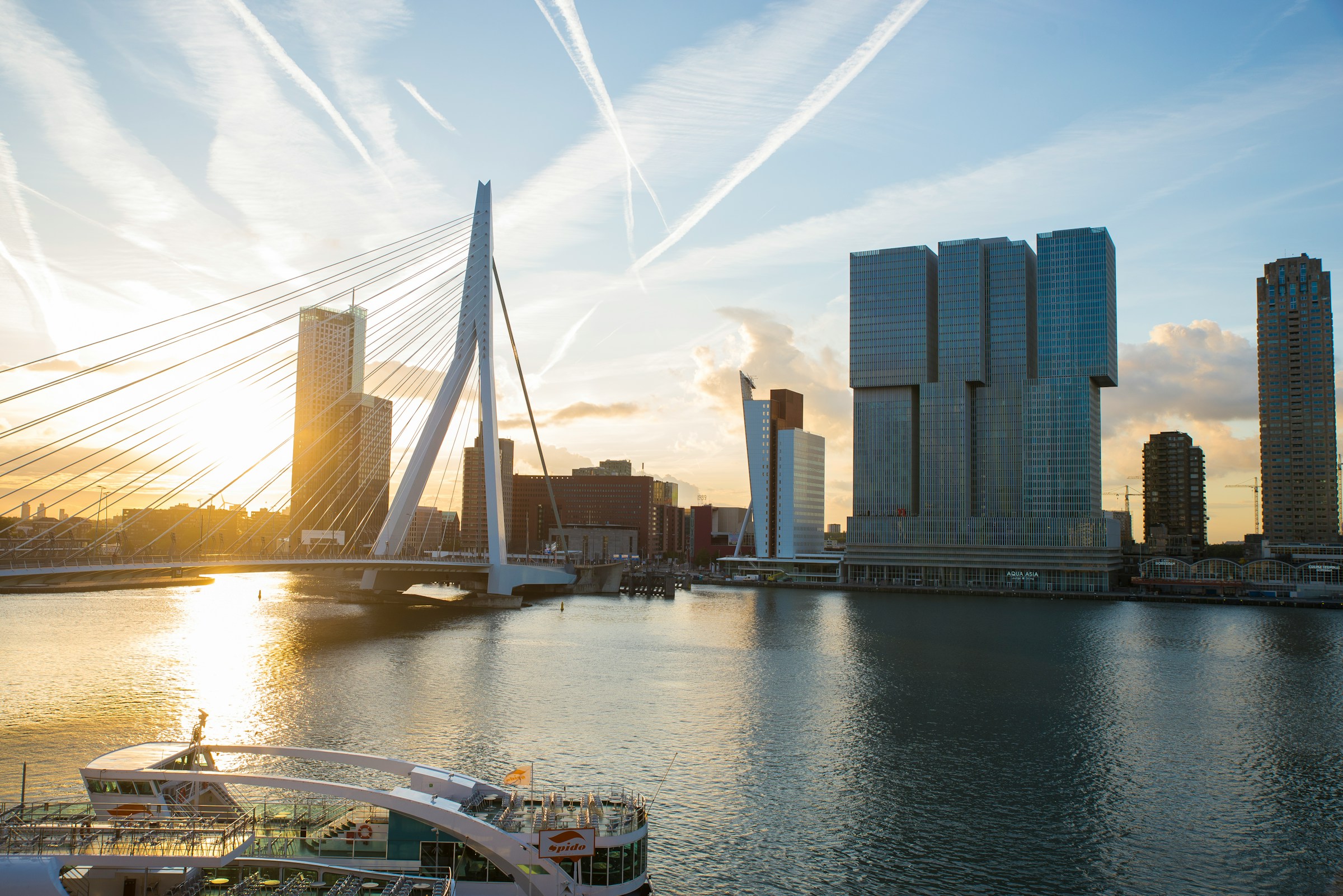 Mooie foto van Rotterdam