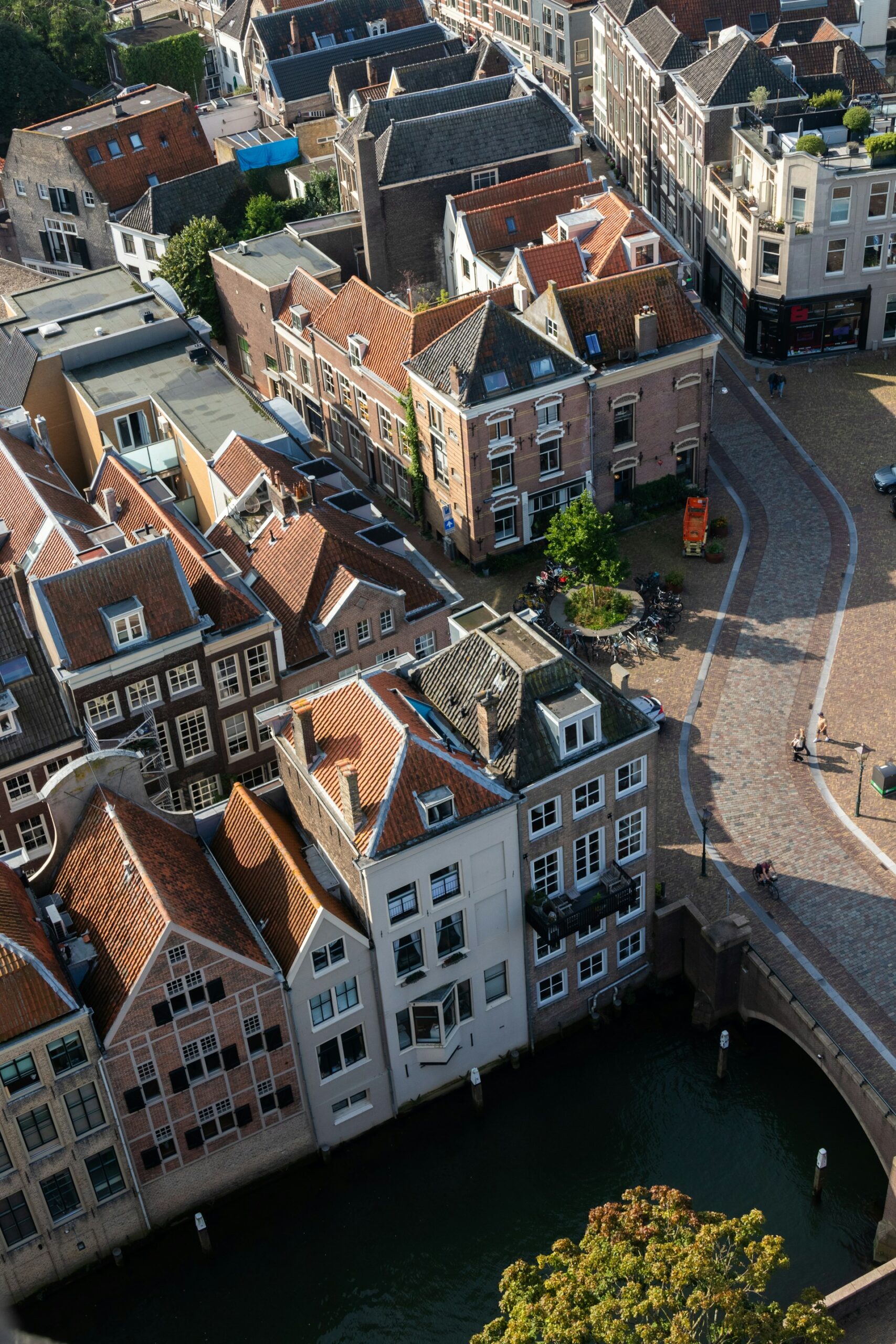 Gave sfeerfoto van Dordrecht